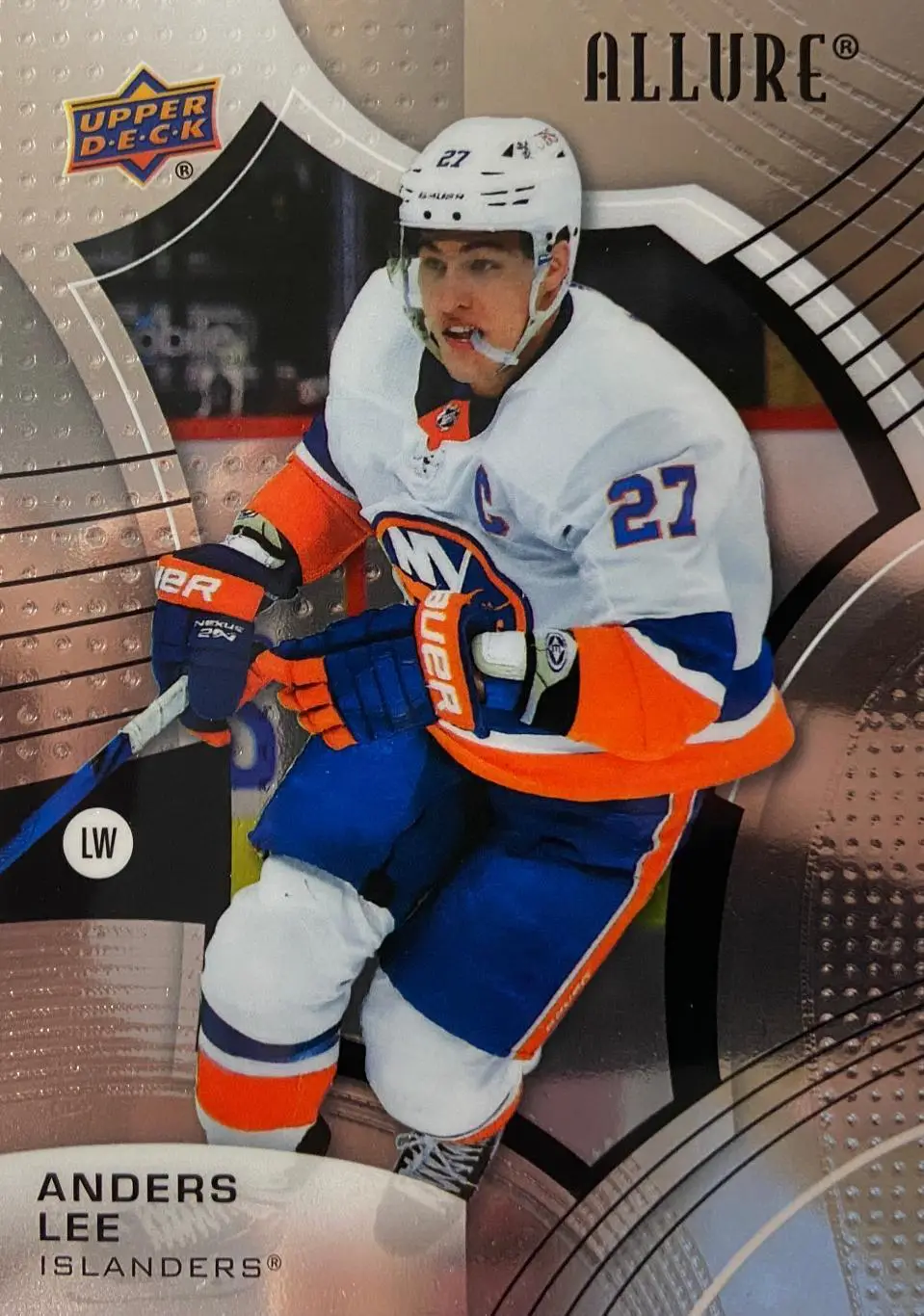 Карточка Anders Lee - Андерс Ли New York Islanders-Нью-Йорк Айлендерс НХЛ/NHL