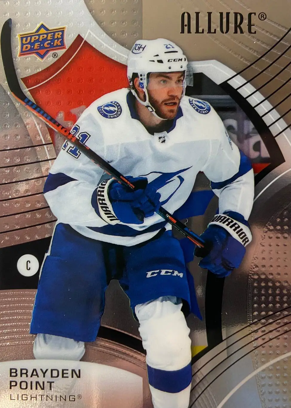 Хоккей. Карточка Brayden Point-Брэйден Пойнт Tampa Bay Lightning-Тампа НХЛ-NHL