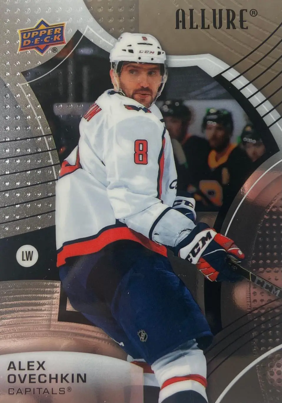 Карточка Александр Овечкин Washington Capitals-Вашингтон, Динамо Москва, НХЛ-КХЛ