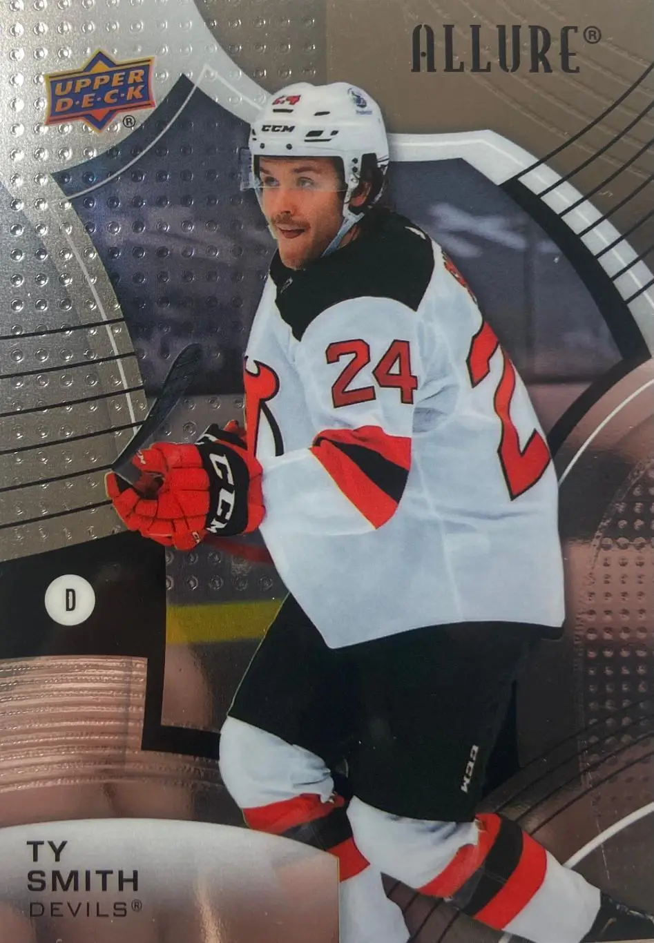 Карточка Тай Смит New Jersey Devils-Нью-Джерси Девилз, Динамо Минск НХЛ/NHL/КХЛ