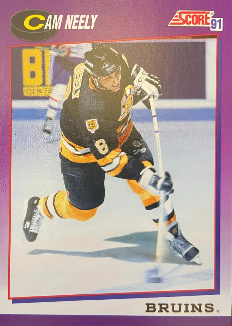 Хоккей. Карточка Cam Neely-Кэм Нили Boston Bruins - Бостон Брюинз НХЛ/NHL