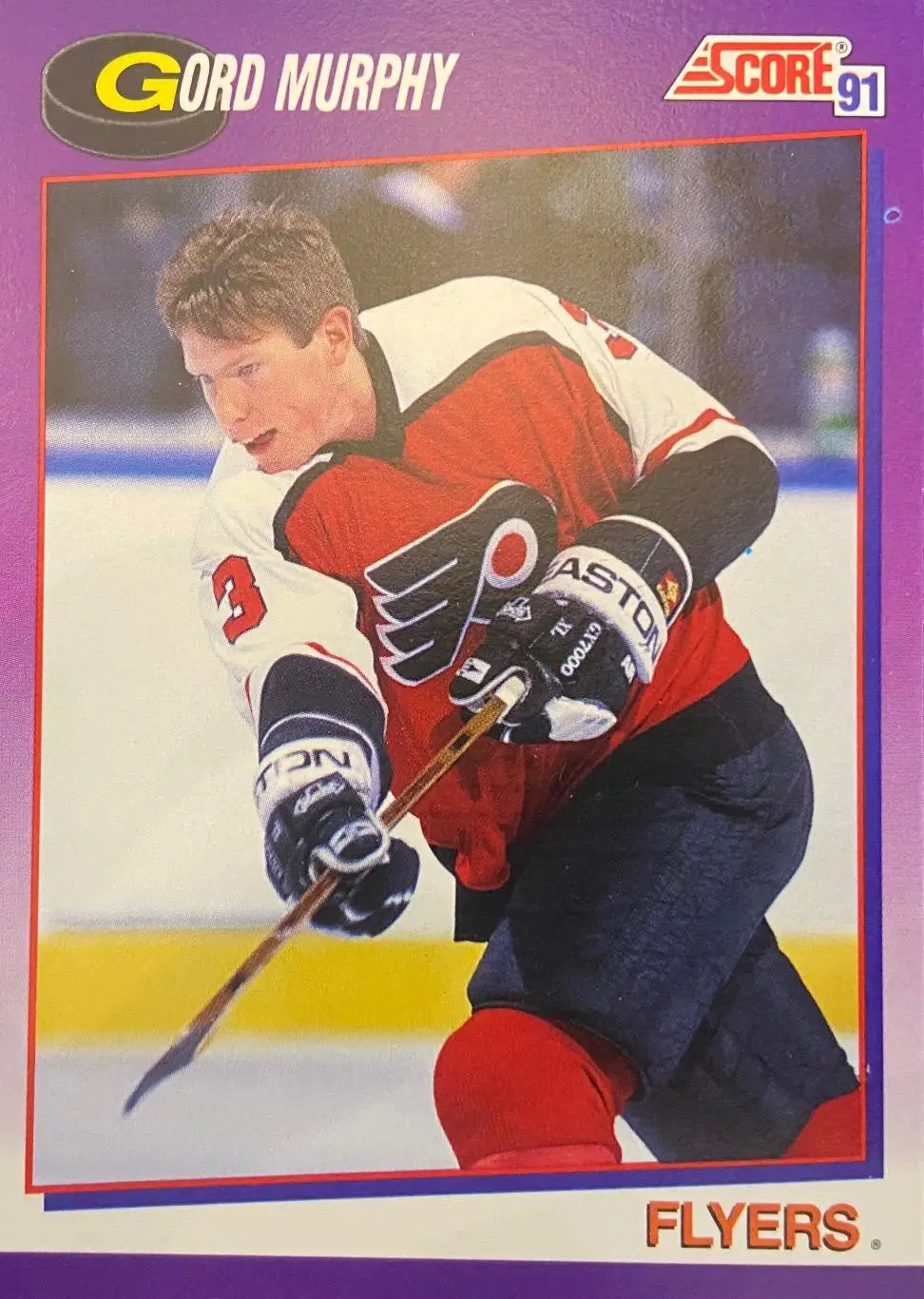 Хоккей Карточка Gord Murphy - Горд Мерфи Philadelphia Flyers-Филадельфия НХЛ/NHL