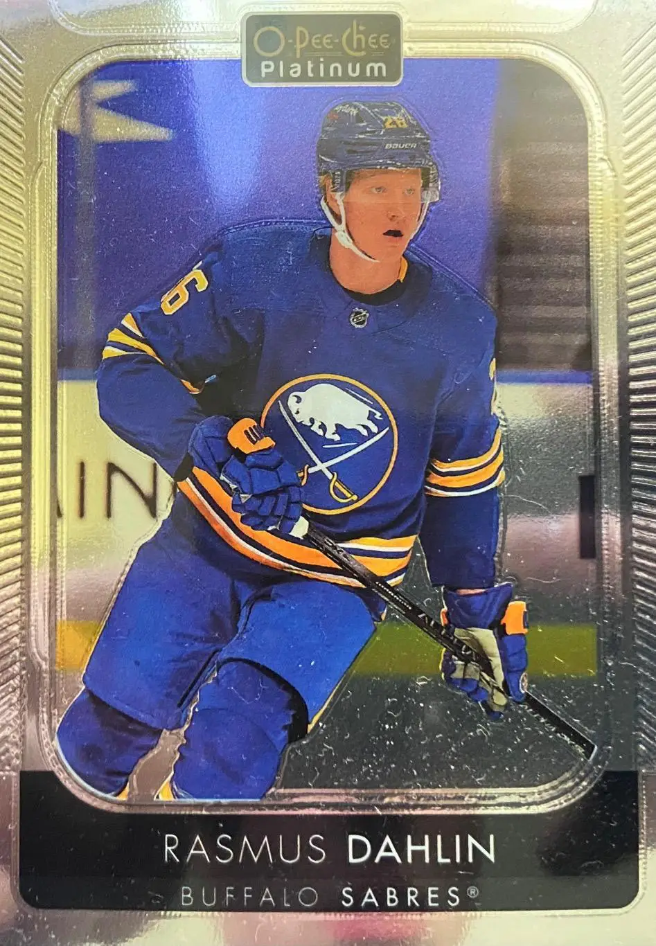 Хоккей. Карточка Rasmus Dahlin - Расмус Далин Buffalo Sabres - Баффало НХЛ/NHL