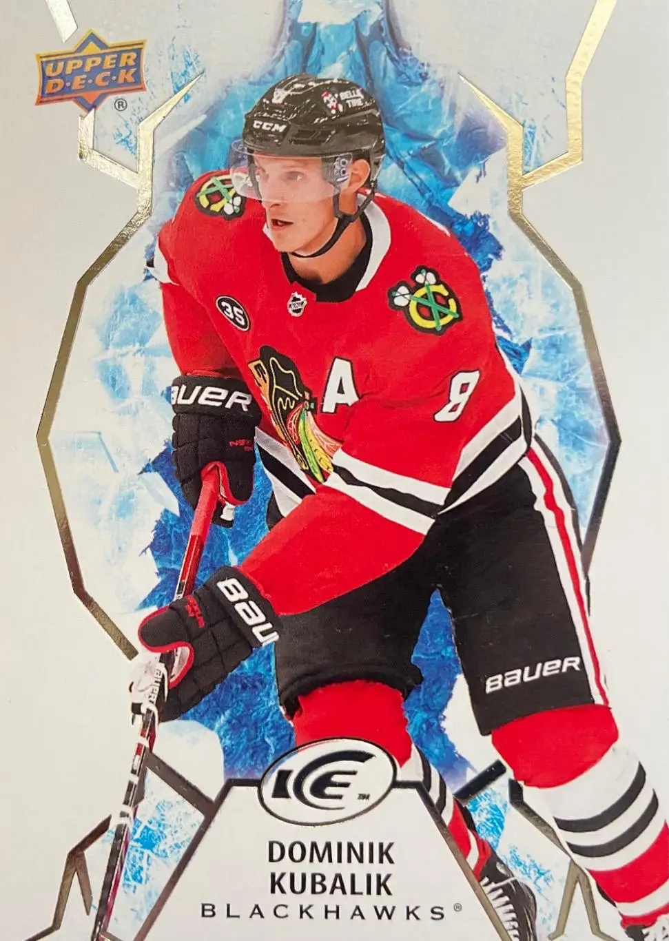 Карточка Dominik Kubalik - Доминик Кубалик Chicago Blackhawks - Чикаго НХЛ/NHL