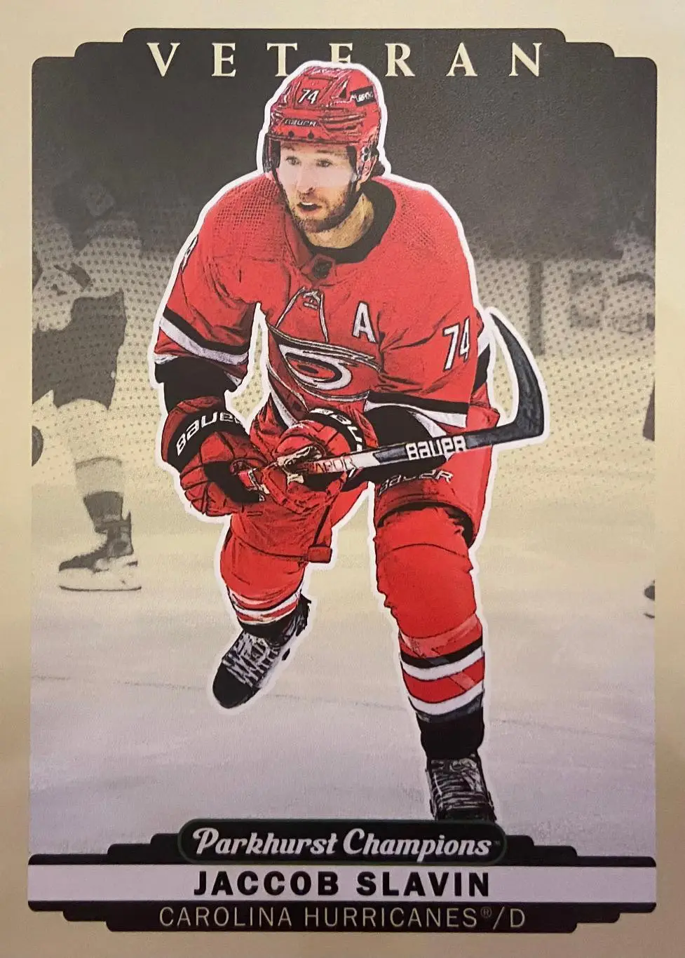 Карточка Jaccob Slavin - Джейккоб Слэвин Carolina Hurricanes - Каролина НХЛ/NHL