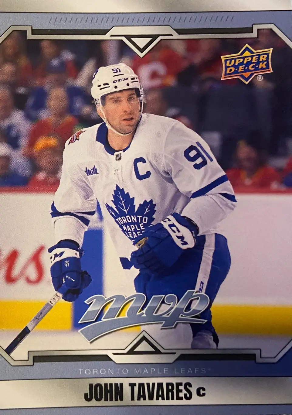 Хоккей. Карточка John Tavares-Джон Таварес Toronto Maple Leafs-Торонто НХЛ-NHL