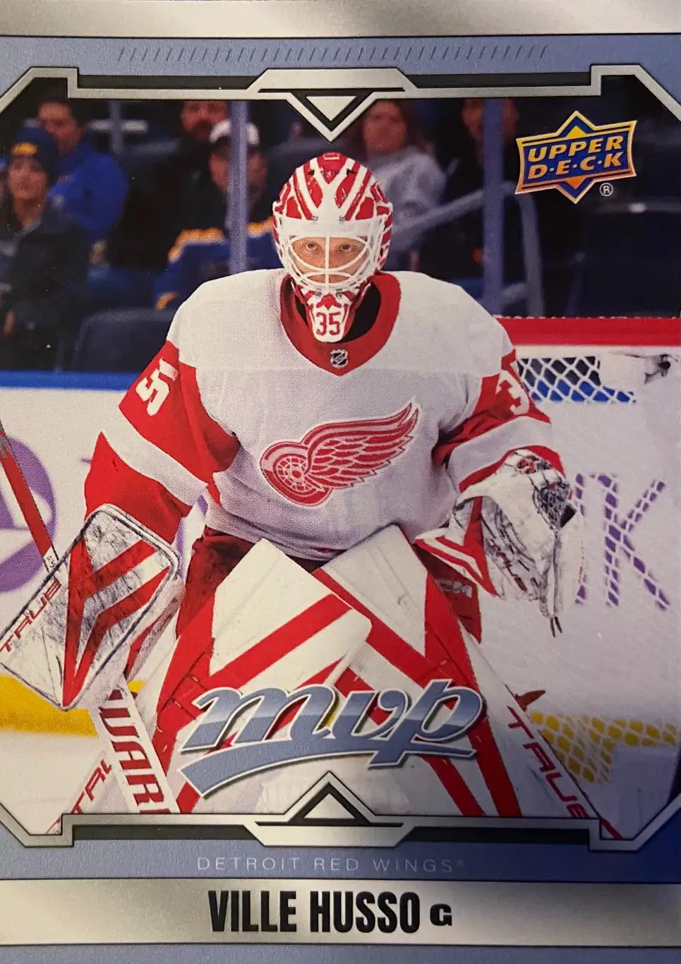 Хоккей. Карточка Ville Husso - Вилле Хуссо Detroit Red Wings - Детройт НХЛ/NHL