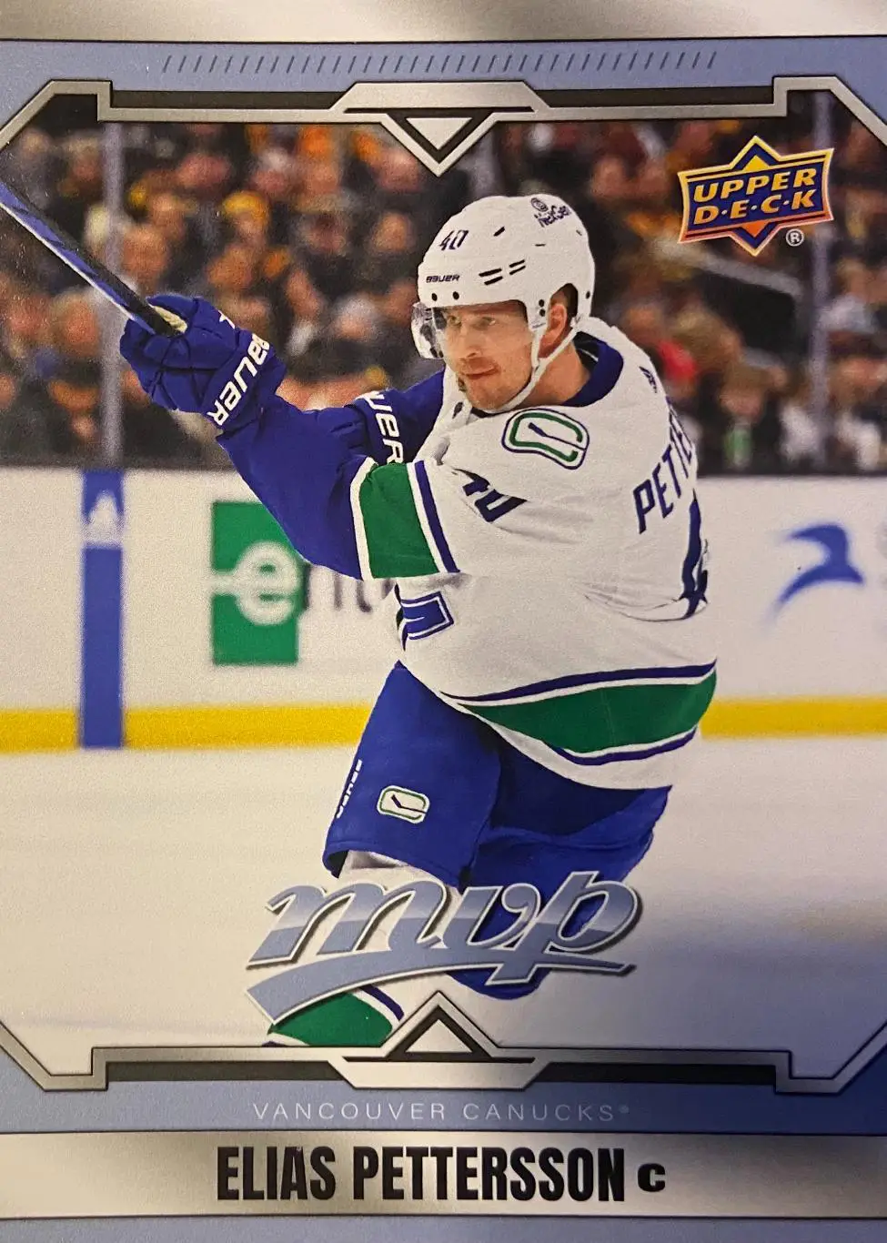 Карточка Elias Pettersson-Элиас Петтерссон Vancouver Canucks - Ванкувер NHL НХЛ