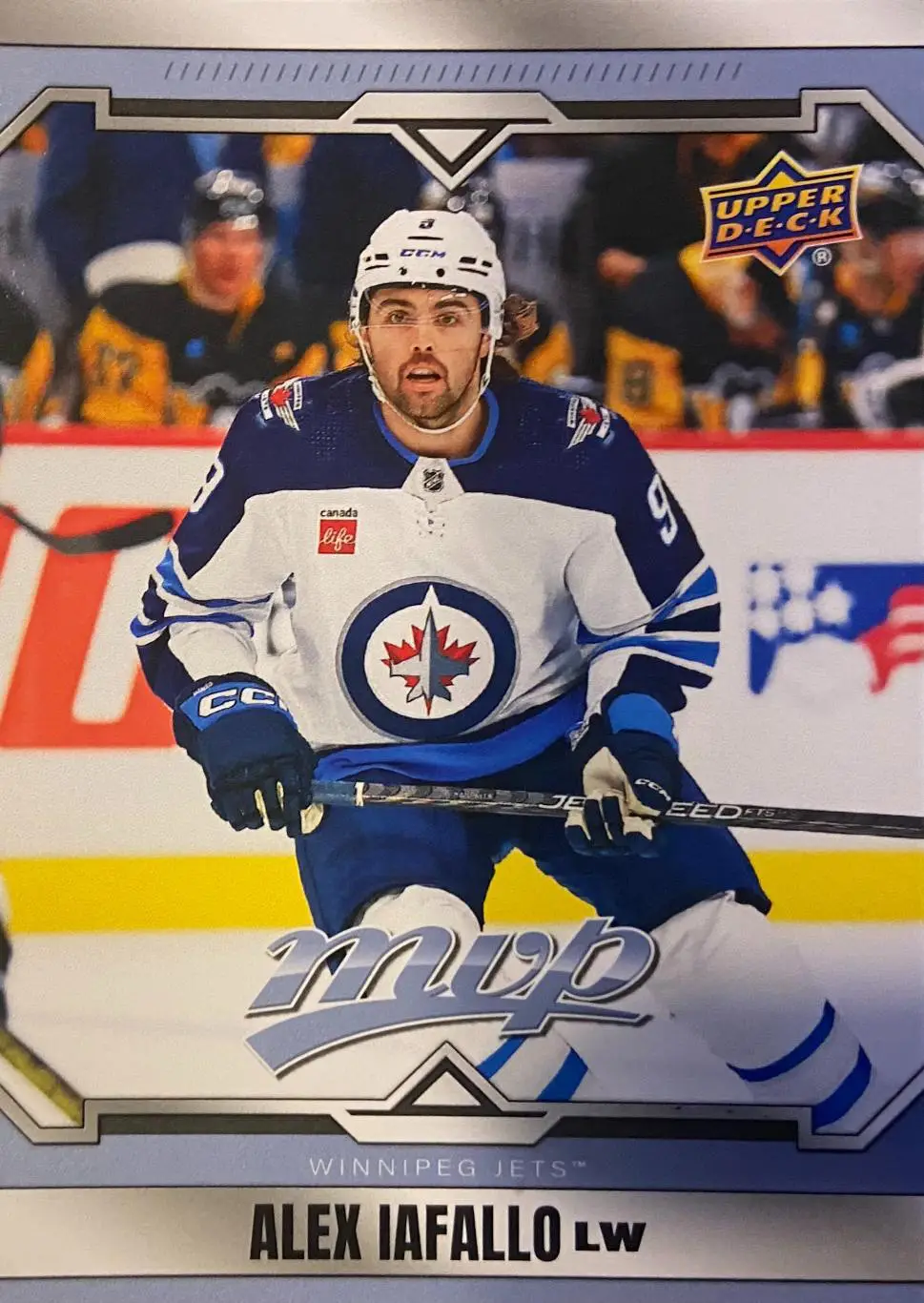 Хоккей. Карточка Alex Iafallo-Алекс Иафалло Winnipeg Jets-Виннипег Джетс NHL НХЛ