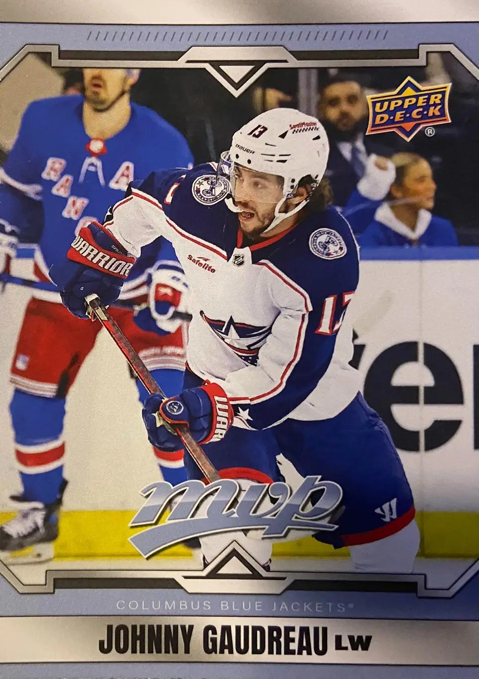 Карточка Johnny Gaudreau - Джонни Годро Columbus Blue Jackets - Коламбус НХЛ/NHL