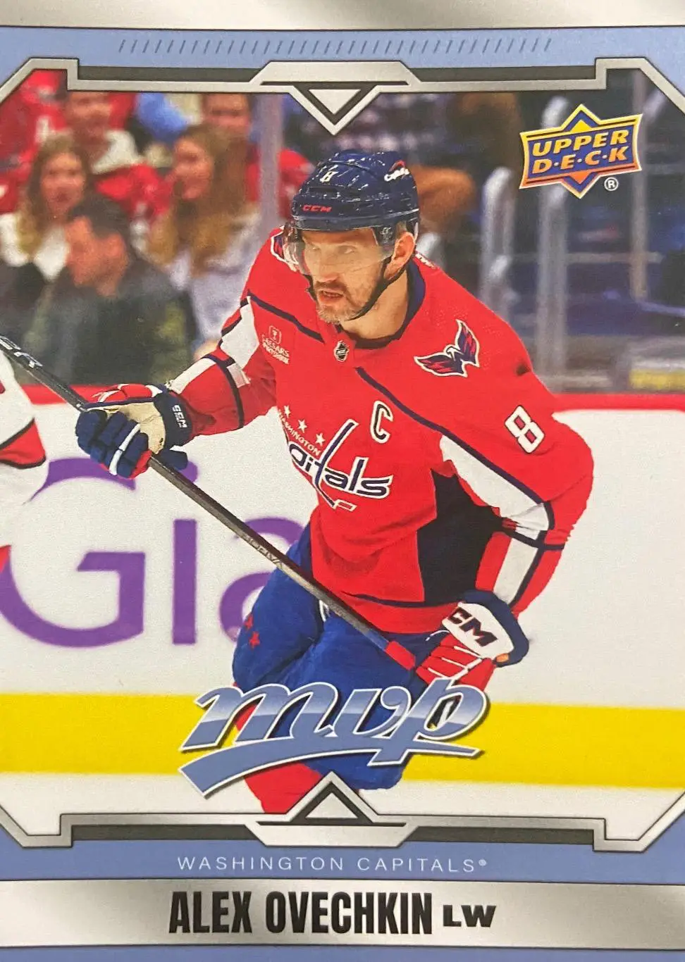 Карточка Александр Овечкин Washington Capitals-Вашингтон, Динамо Москва НХЛ-КХЛ