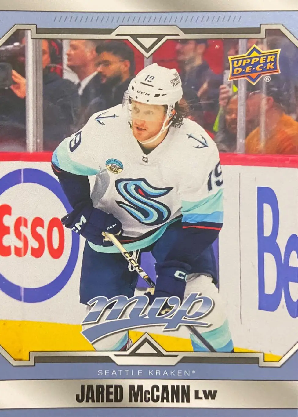 Хоккей. Карточка Jared McCann-Джаред Макканн Seattle Kraken-Сиэтл Кракен НХЛ/NHL