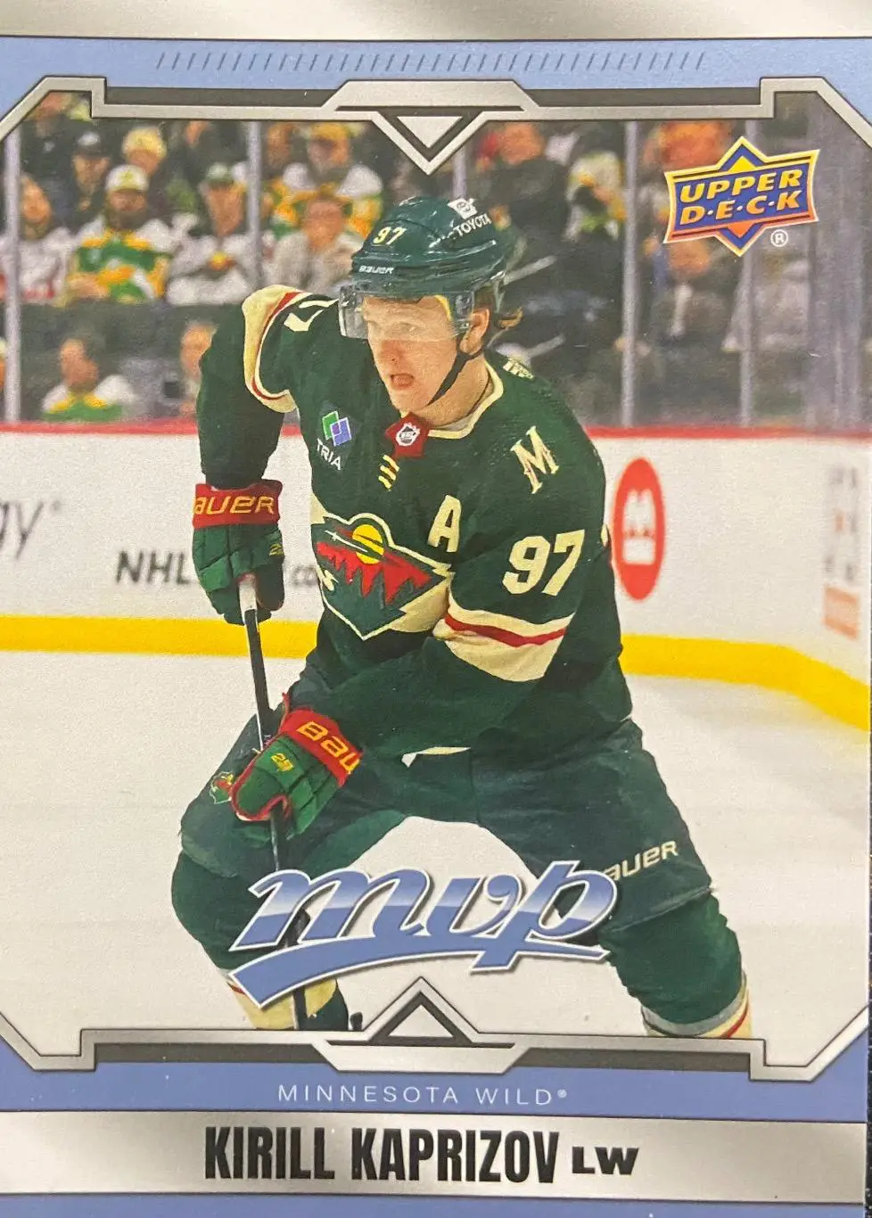 Карточка Кирилл Капризов Minnesota Wild-Миннесота, Салават Юлаев, ЦСКА НХЛ/КХЛ