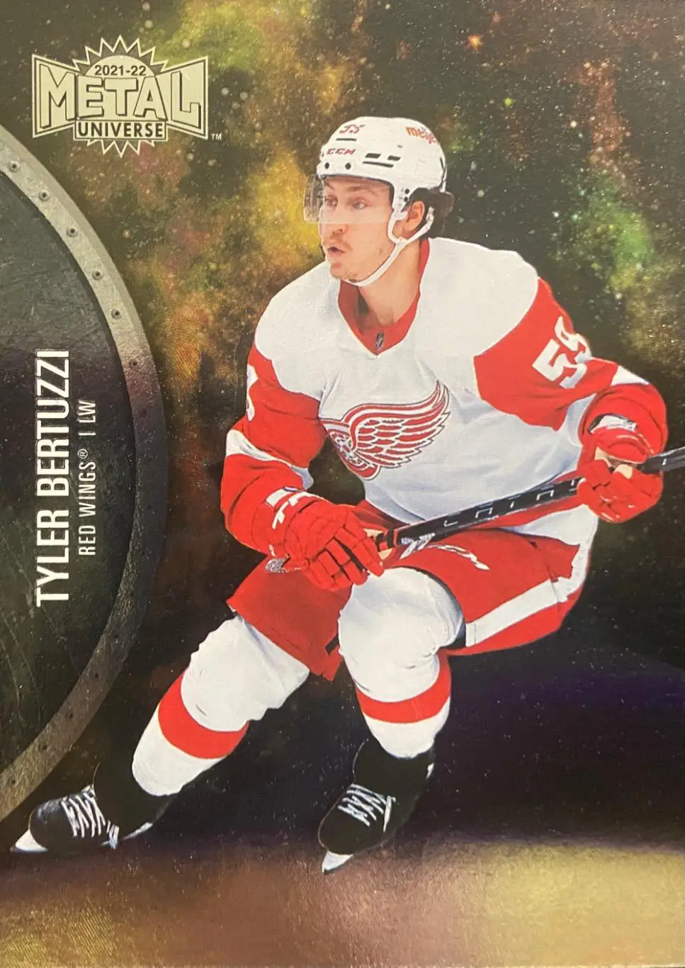 Хоккей Карточка Tyler Bertuzzi-Тайлер Бертуцци Detroit Red Wings-Детройт НХЛ/NHL