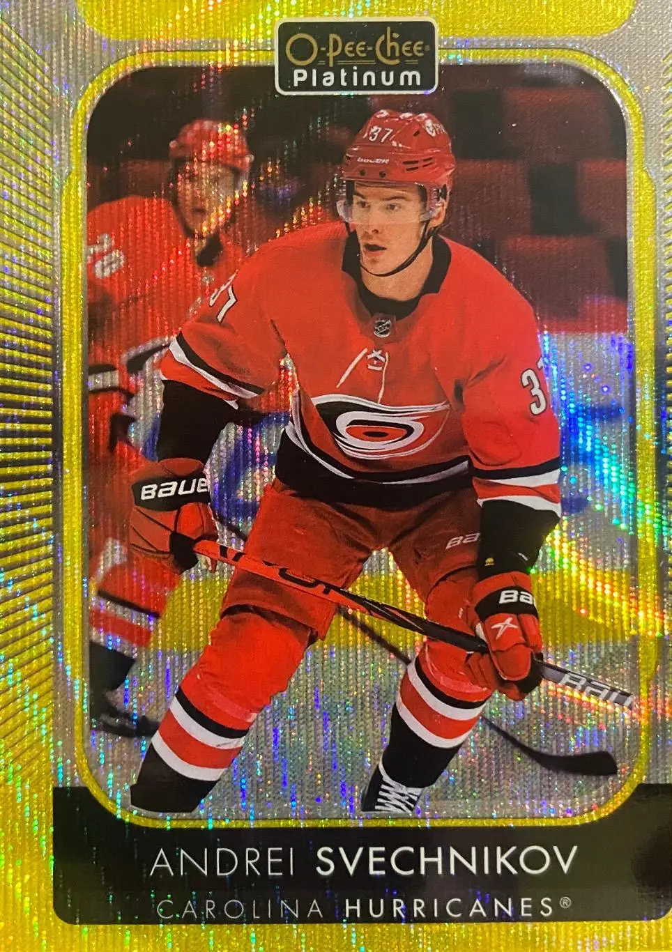 Хоккей Карточка Андрей Свечников Carolina Hurricanes-Каролина, Ак Барс NHL-НХЛ