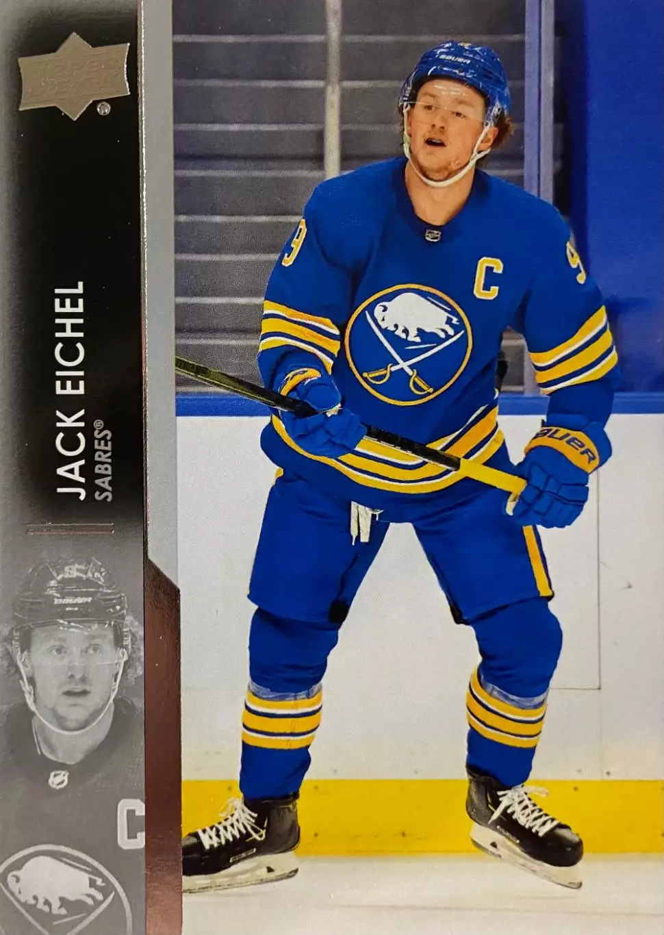 Хоккей. Карточка Jack Eichel - Джек Айкел Buffalo Sabres-Баффало Сейбрз НХЛ/NHL