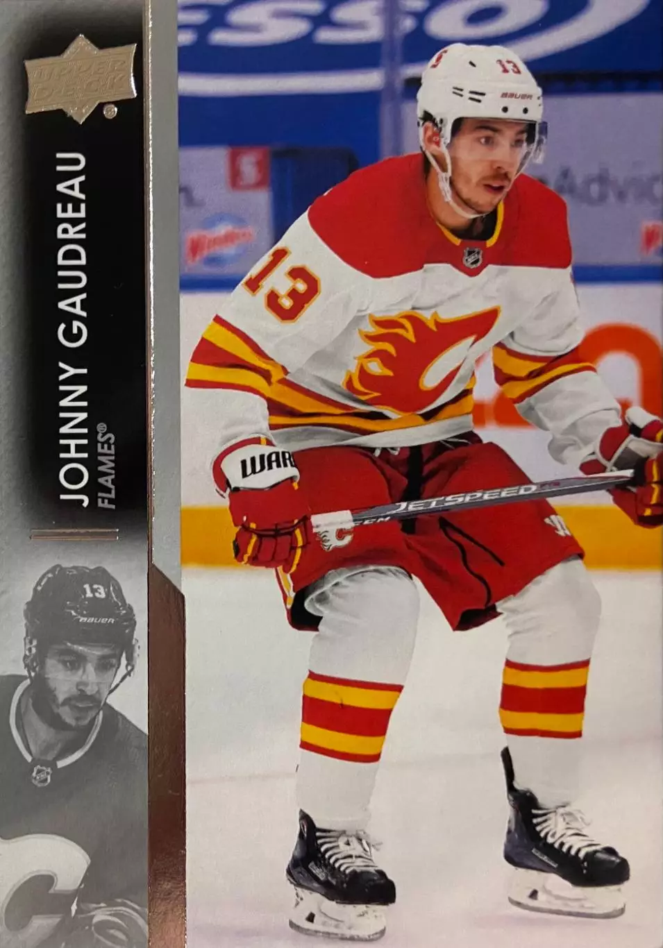 Хоккей. Карточка Johnny Gaudreau - Джонни Годро Calgary Flames - Калгари НХЛ/NHL