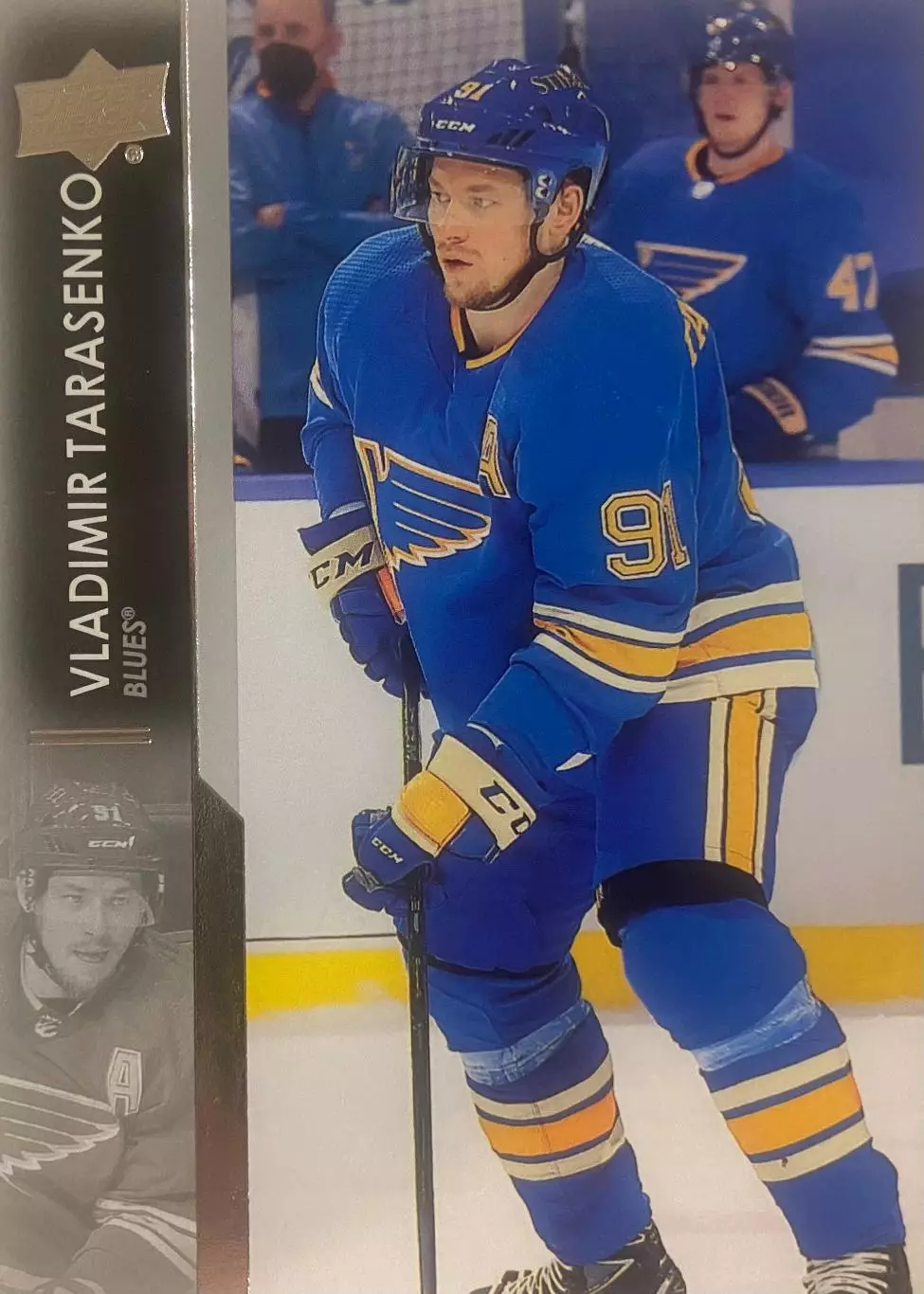 Карточка Владимир Тарасенко St. Louis Blues/Сент-Луис, Сибирь, СКА NHL/НХЛ КХЛ