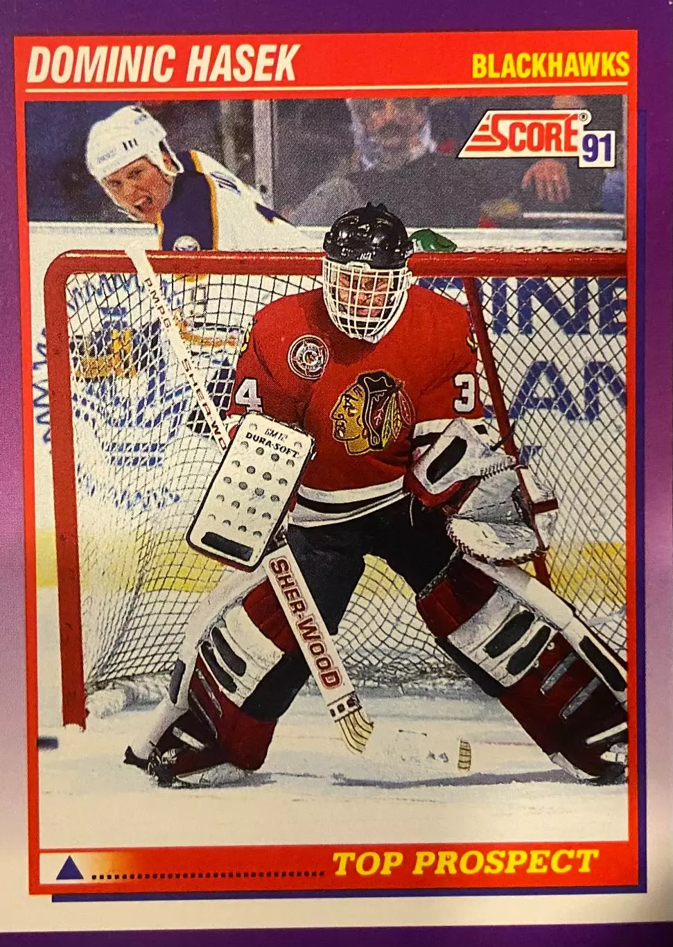 Карточка Доминик Гашек (Chicago Blackhawks-Чикаго, Спартак Москва) НХЛ/NHL/КХЛ