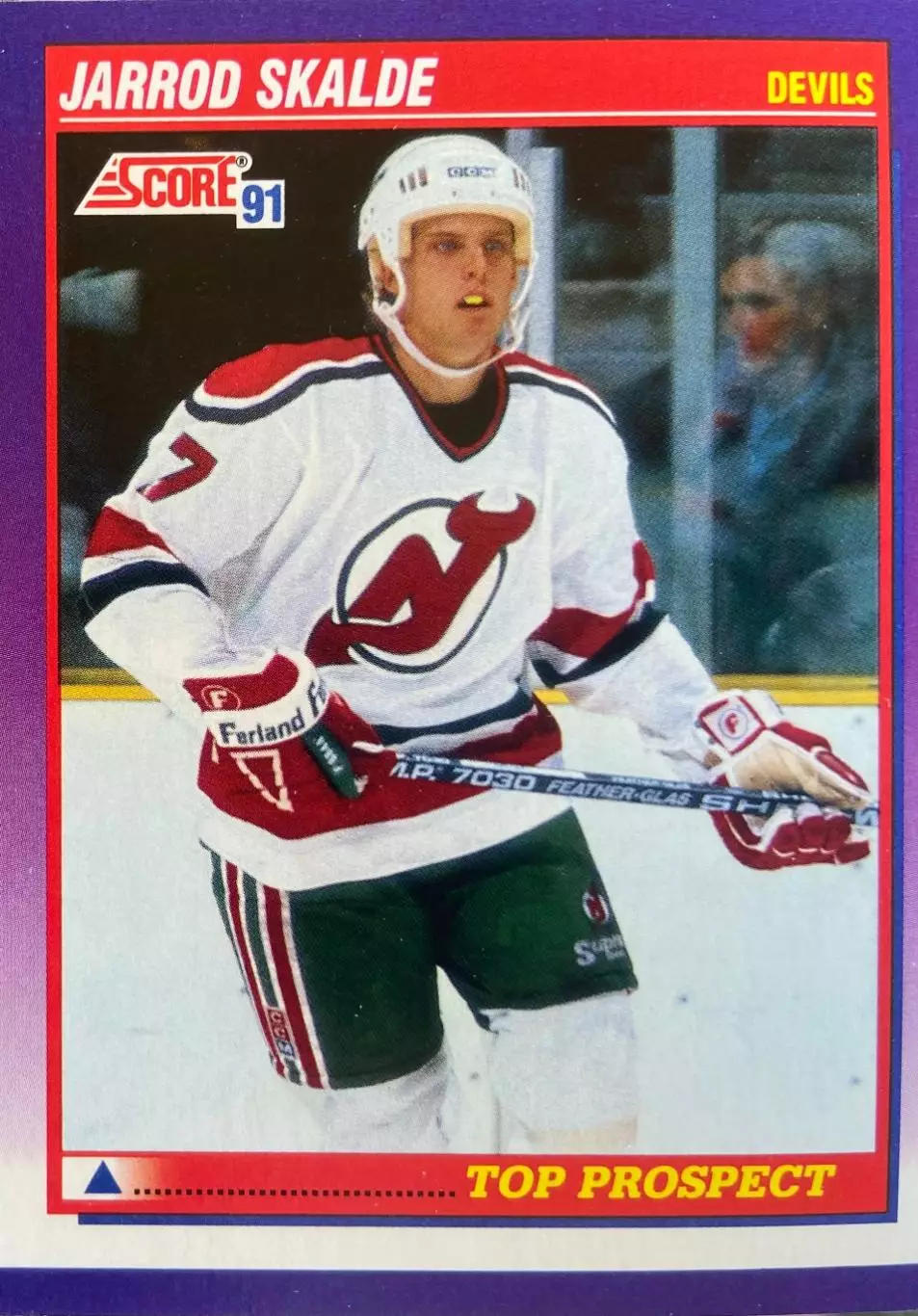Карточка Jarrod Skalde - Джаррод Скальде New Jersey Devils - Нью-Джерси НХЛ/NHL