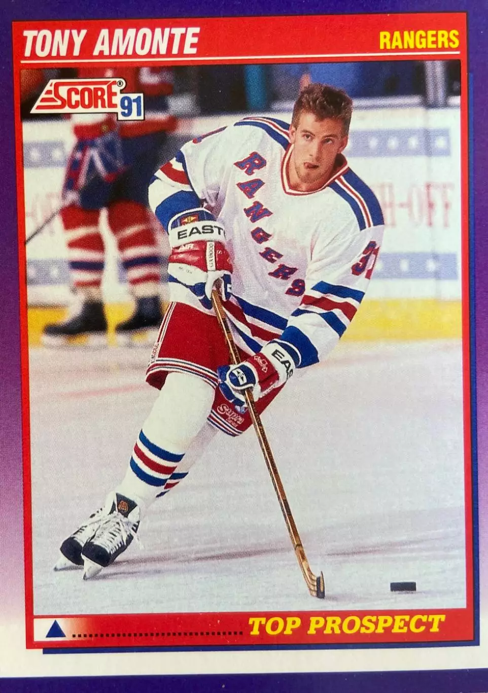 Карточка Tony Amonte - Тони Амонте New York Rangers / Нью-Йорк Рейнджерс НХЛ/NHL
