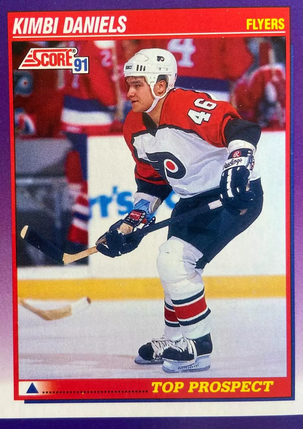 Карточка Kimbi Daniels - Кимби Дэниелс Philadelphia Flyers - Филадельфия НХЛ/NHL