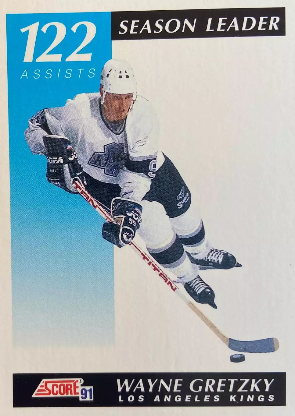 Карточка Wayne Gretzky - Уэйн Гретцки Los Angeles Kings / Лос-Анджелес НХЛ/NHL