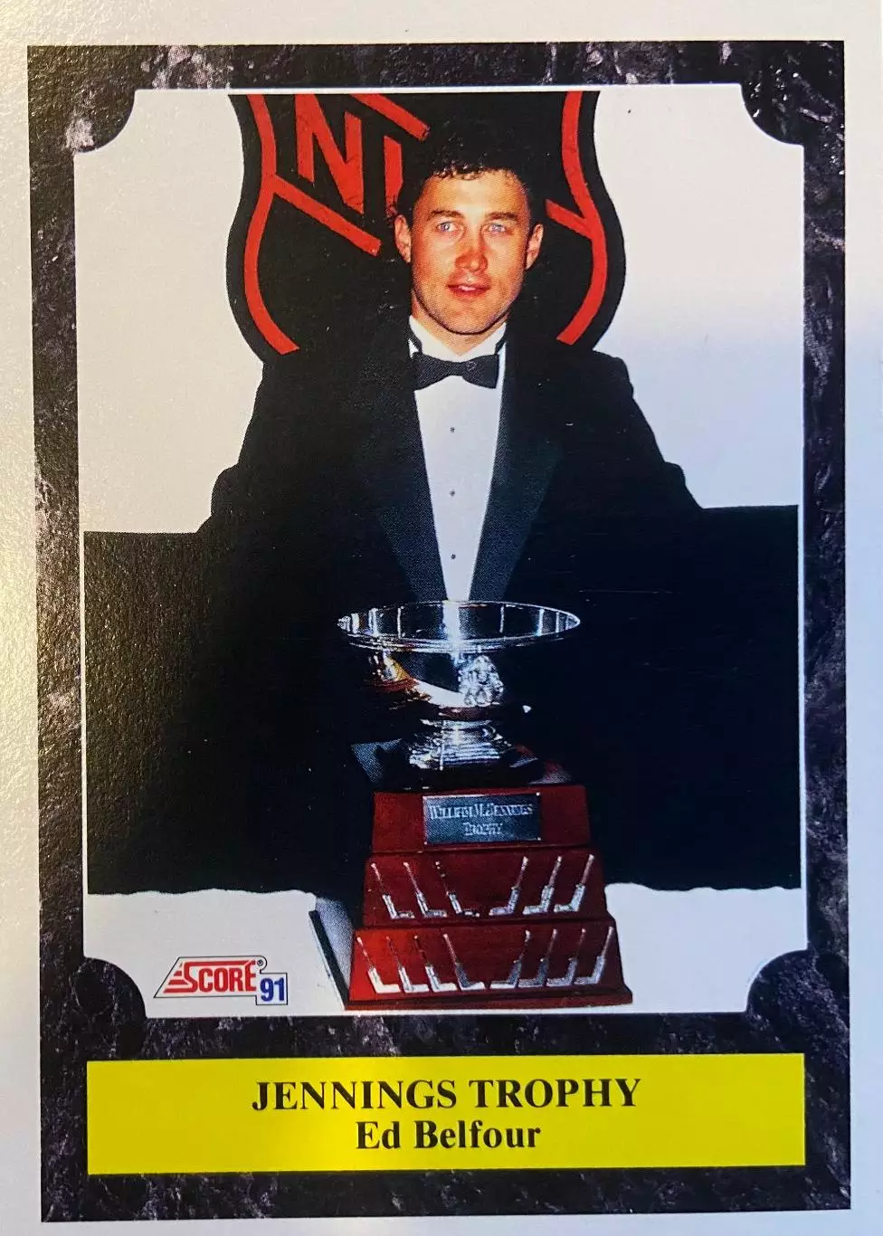 Хоккей Карточка Ed Belfour-Эд Бельфор Chicago Blackhawks-Чикаго Блэкхокс НХЛ/NHL