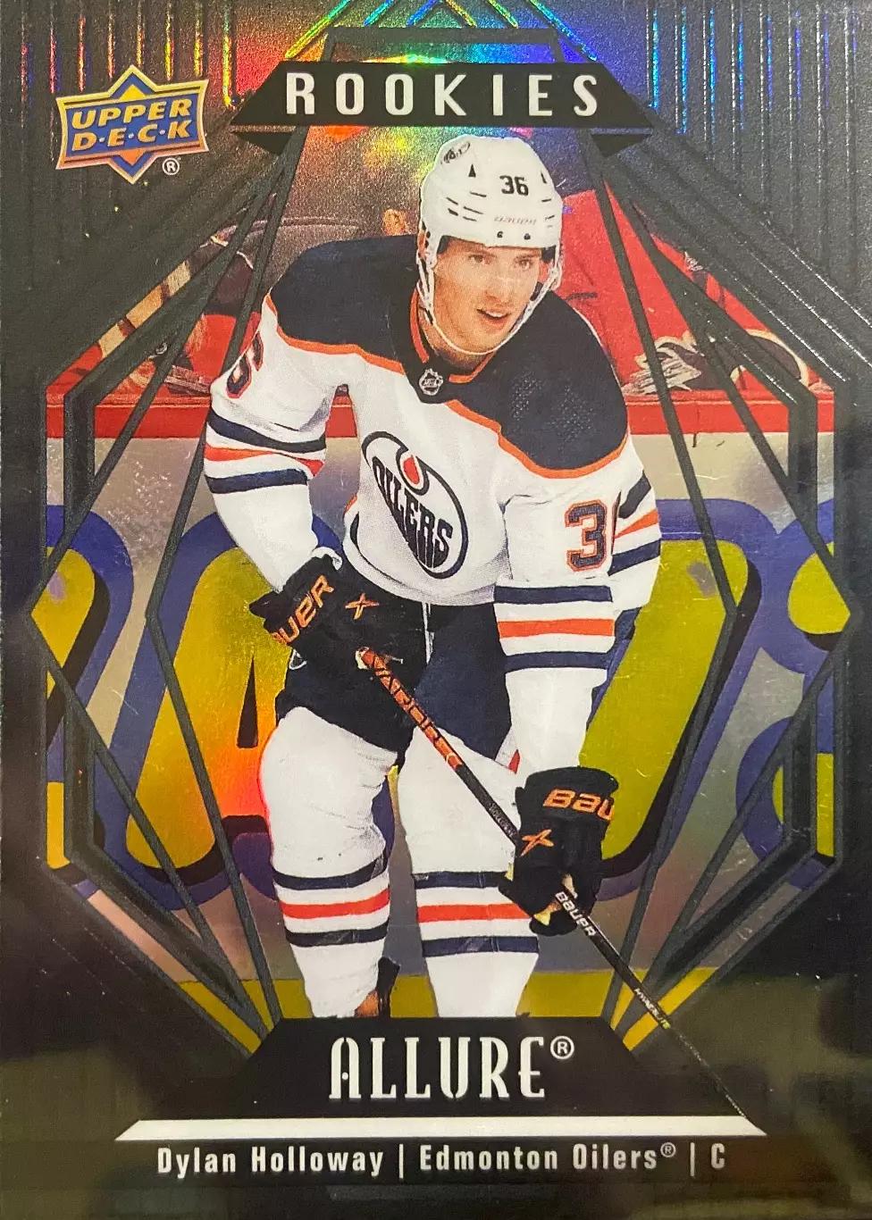 Хоккей. Карточка Dylan Holloway-Дилан Холлоуэй Edmonton Oilers-Эдмонтон НХЛ/NHL