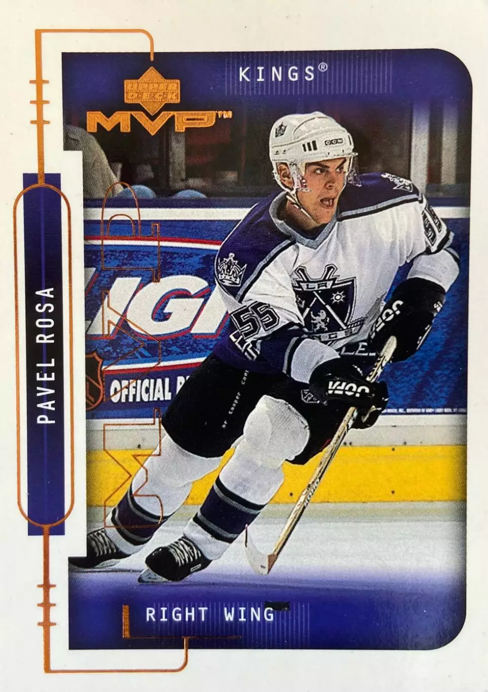 Карточка Pavel Rosa-Павел Роса Los Angeles-Кингз, Динамо Москва,Авангард НХЛ/NHL