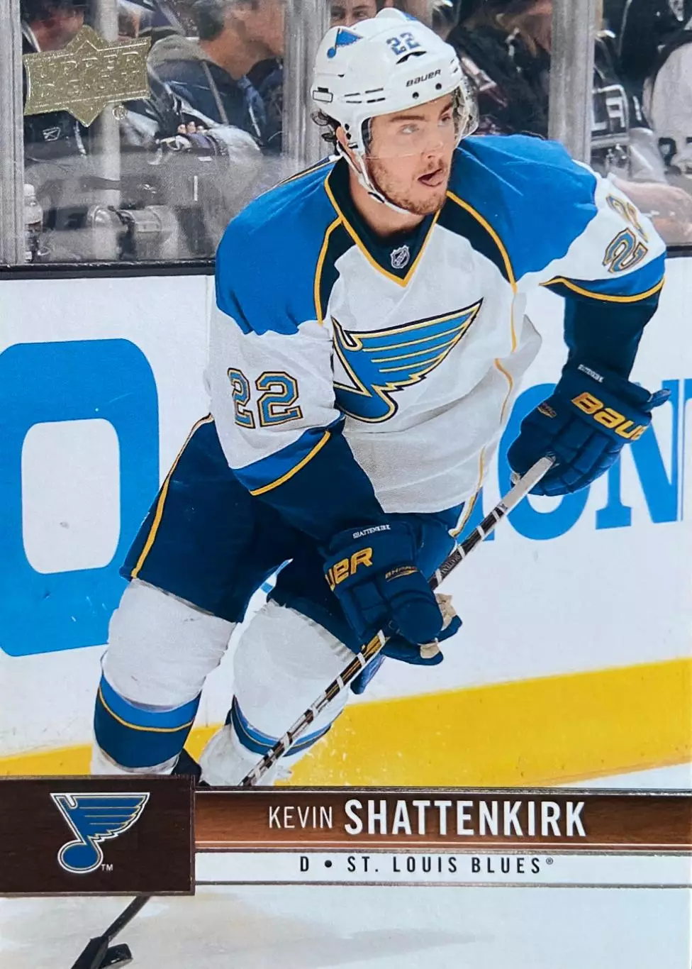 Хоккей. Карточка Kevin Shattenkirk-Кевин Шаттенкирк St. Louis Blues-Блюз НХЛ/NHL
