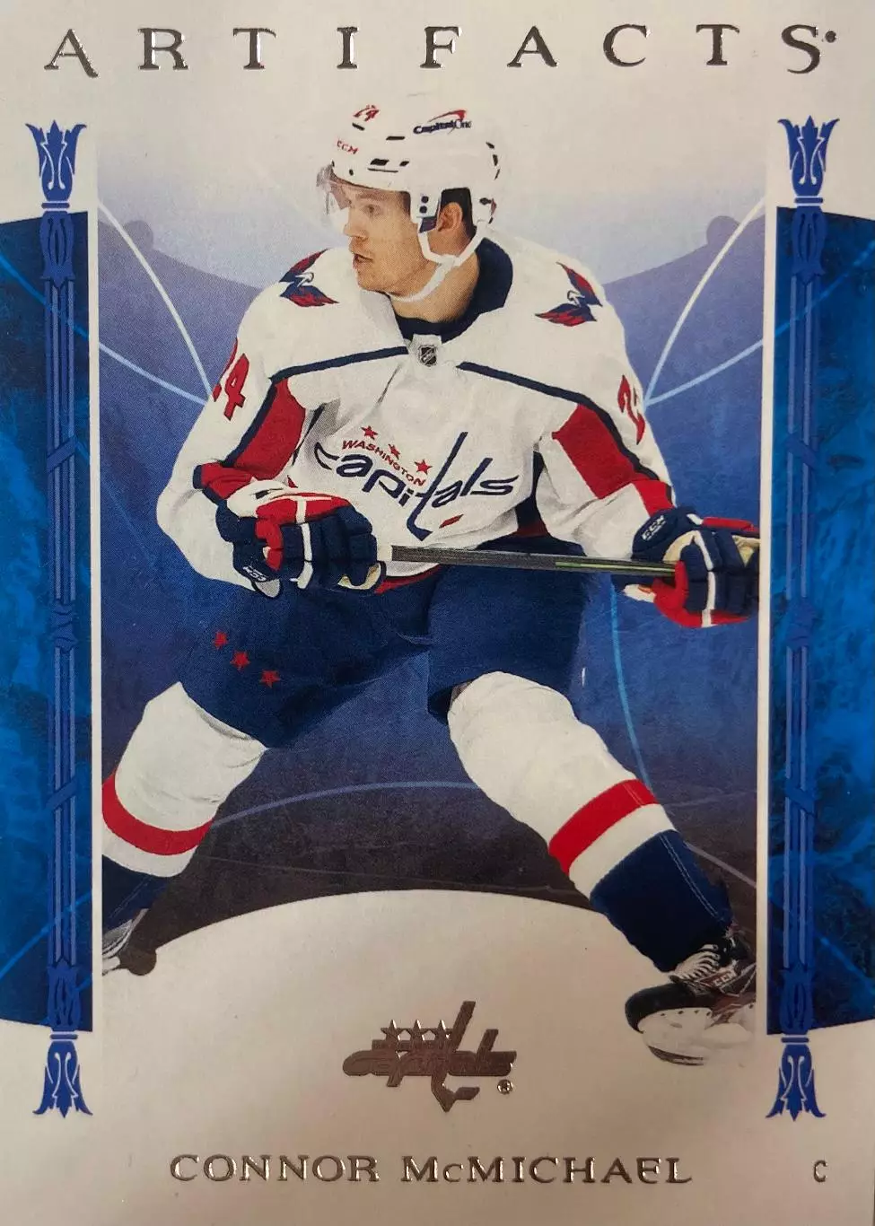 Карточка Connor McMichael-Коннор Макмайкл Washington Capitals-Вашингтон НХЛ/NHL