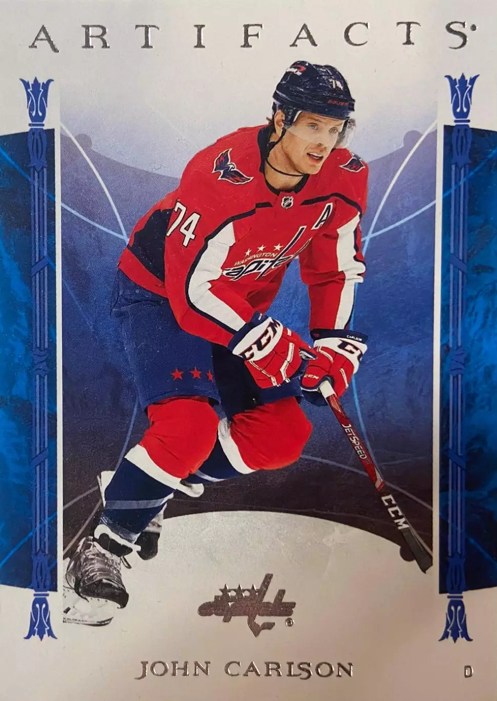 Хоккей Карточка John Carlson-Джон Карлсон Washington Capitals-Вашингтон НХЛ/NHL