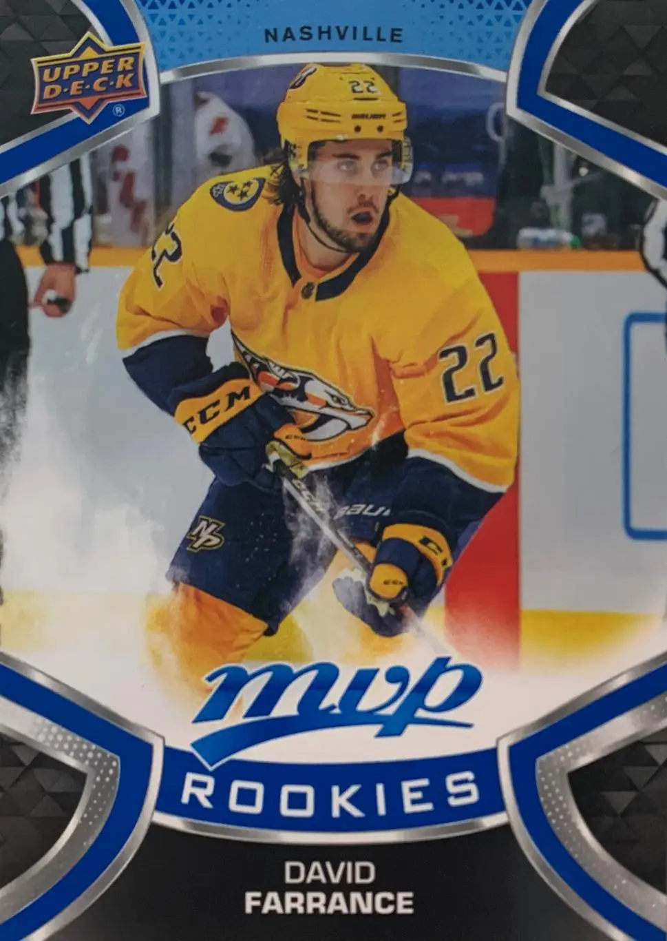 Хоккей.Карточка David Farrance- Фарранс Дэв Nashville Predators/Нэшвилл НХЛ/NHL