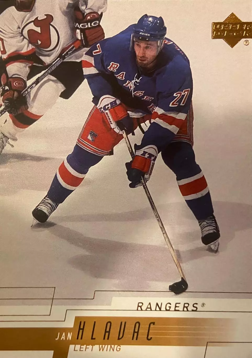 Хоккей Карточка Jan Hlavac-Ян Главач New York Rangers/Нью-Йорк Рейнджерс НХЛ/NHL