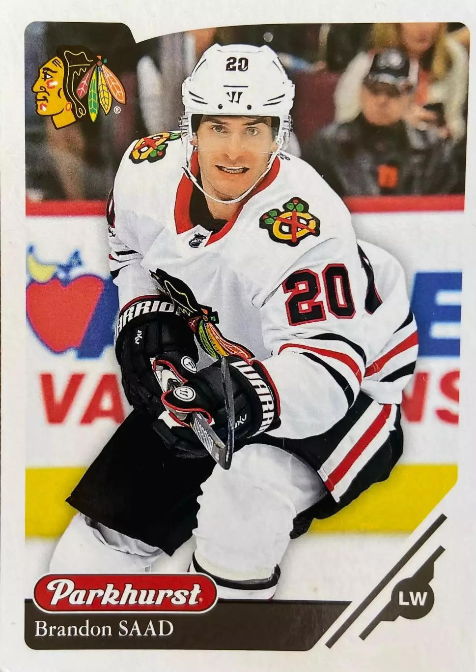Хоккей. Карточка Brandon Saad - Брэндон Саад Chicago Blackhawks - Чикаго НХЛ/NHL