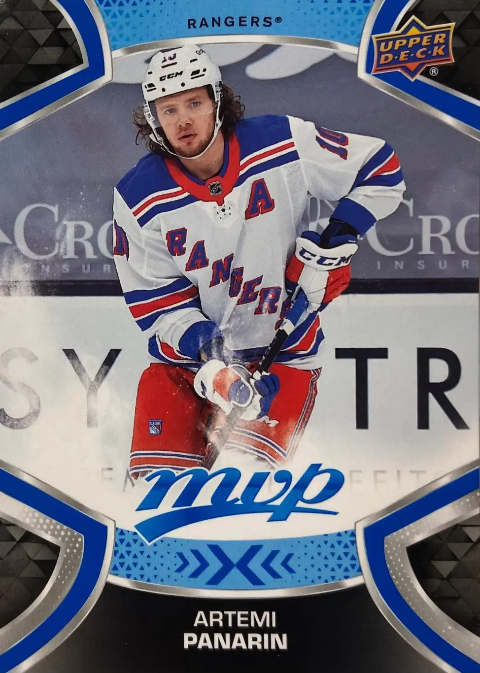 Хоккей Карточка Артемий Панарин New York Rangers/Рейнджерс, СКА, Витязь НХЛ/NHL