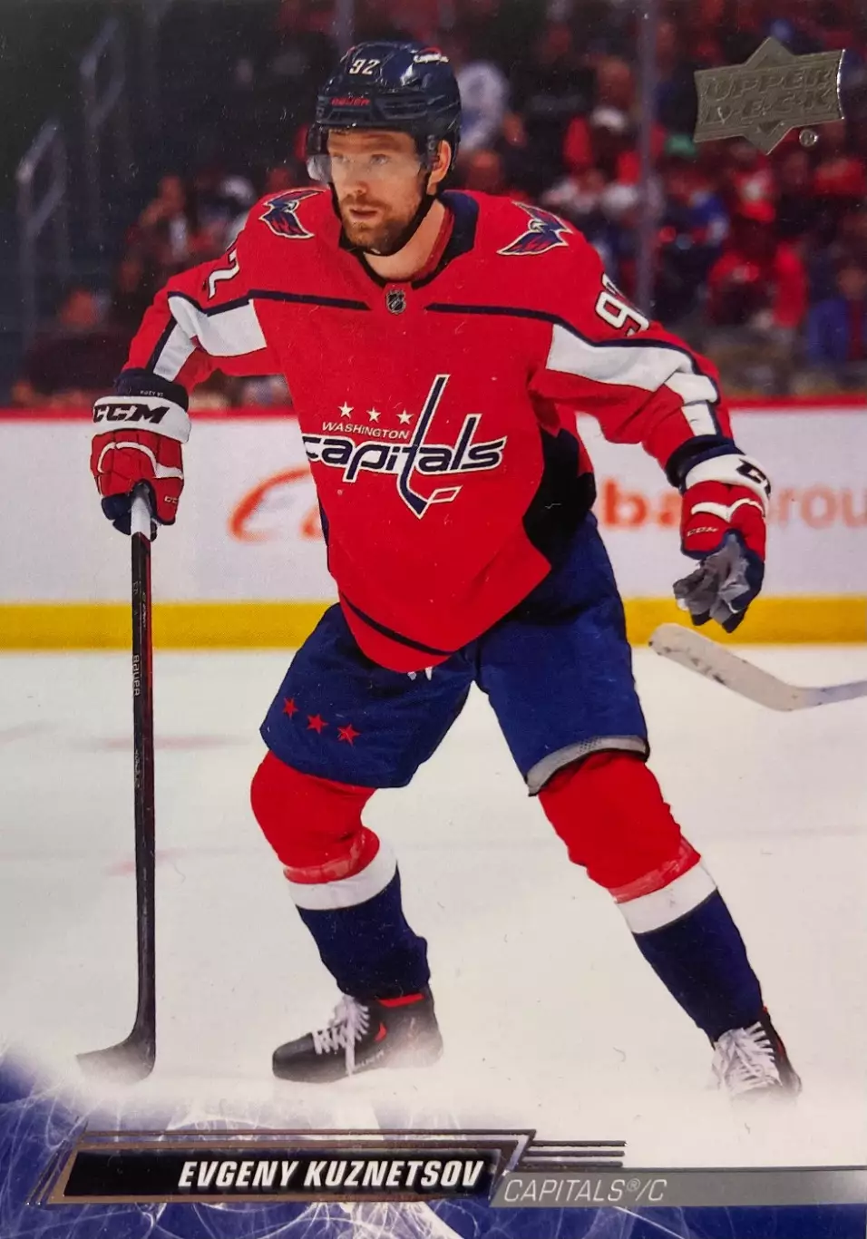 Карточка Евгений Кузнецов Washington Capitals/Вашингтон, Трактор СКА НХЛ/NHL/КХЛ