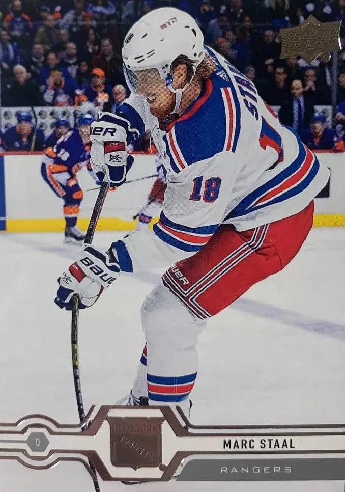 Хоккей. Карточка Marc Staal - Марк Стаал New York Rangers - Рейнджерс НХЛ/NHL