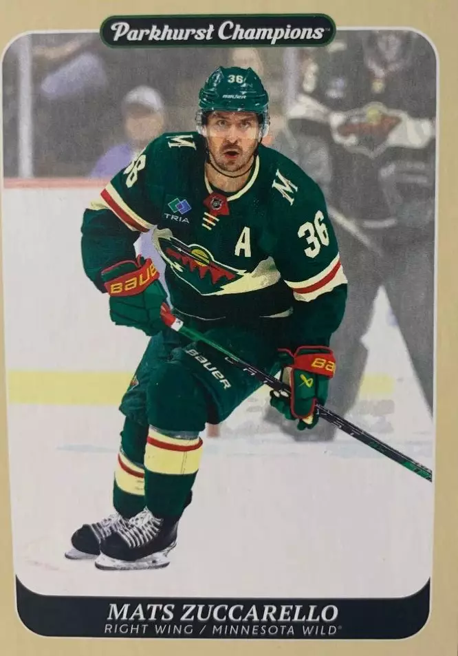 Карточка Mats Zuccarello-Матс Цуккарелло Minnesota Wild/Миннесота Уайлд НХЛ/NHL