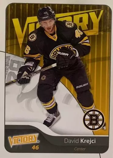 Хоккей. Карточка David Krejci-Давид Крейчи Boston Bruins-Бостон Брюинз НХЛ/NHL