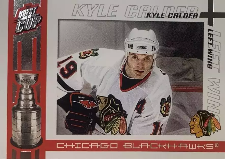 Хоккей. Карточка Kyle Calder-Кайл Колдер Chicago Blackhawks-Чикаго Барыс НХЛ/КХЛ