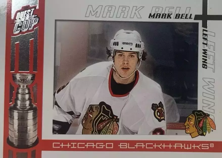 Хоккей. Карточка Mark Bell-Марк Белл Chicago Blackhawks-Чикаго Блэкхокс НХЛ/NHL