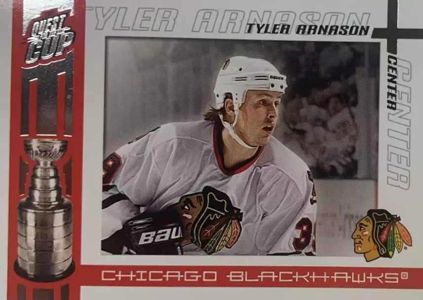 Хоккей Карточка Тайлер Арнасон Chicago Blackhawks-Чикаго Динамо Рига НХЛ/NHL/КХЛ