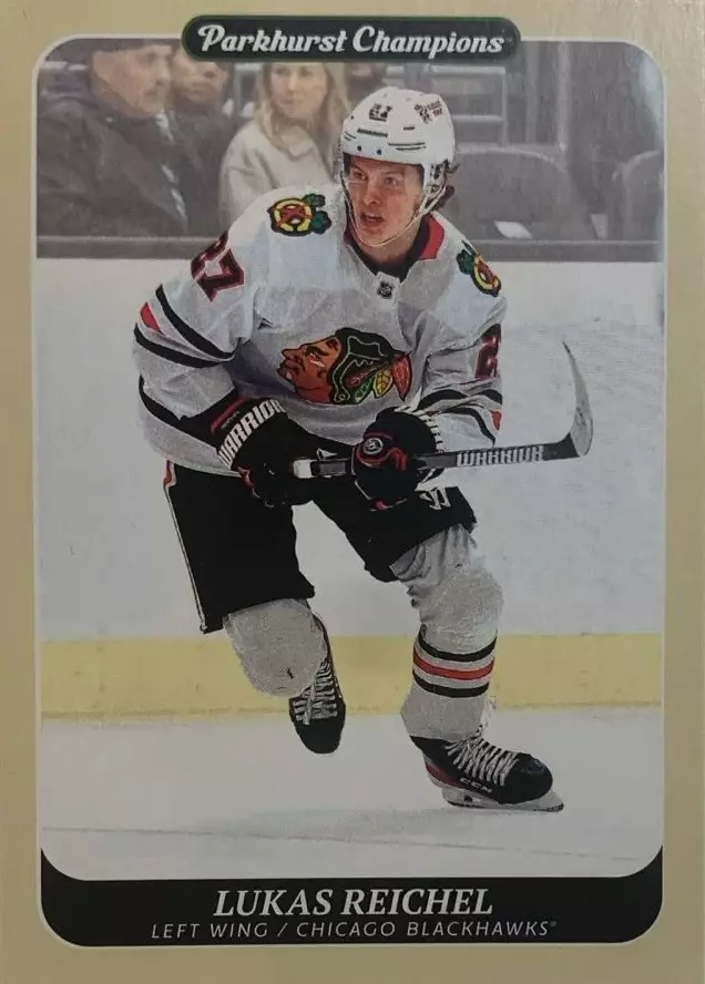 Хоккей. Карточка Lukas Reichel-Лукас Райхель Chicago Blackhawks - Чикаго НХЛ/NHL