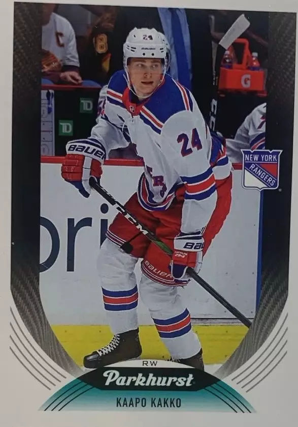 Хоккей. Карточка Kaapo Kakko - Каапо Какко New York Rangers - Рейнджерс NHL/НХЛ