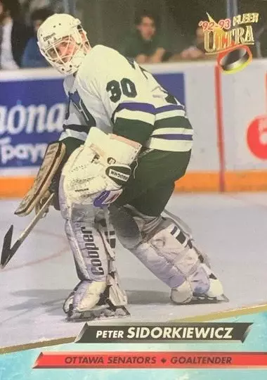 Карточка Peter Sidorkiewicz-Питер Сидоркевич Hartford Whalers - Хартфорд НХЛ/NHL