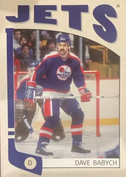 Хоккей. Карточка Dave Babych - Дэйв Бабич Winnipeg Jets - Виннипег Джетс НХЛ/NHL