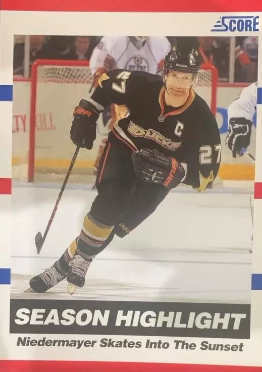 Карточка Scott Niedermayer-Скотт Нидермайер Anaheim Ducks - Анахайм Дакс НХЛ/NHL