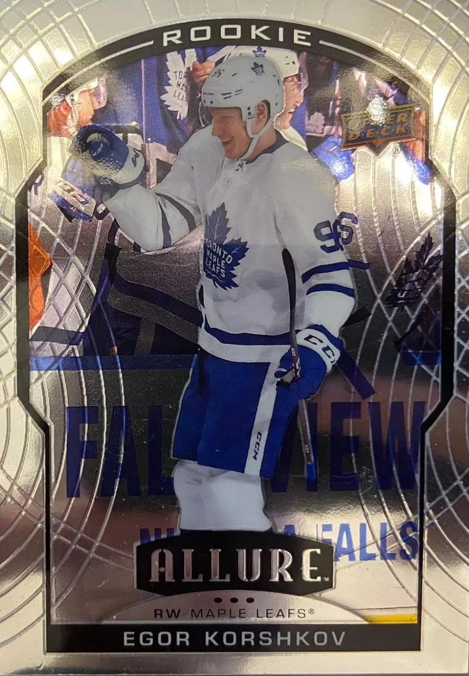 Карточка Егор Коршков Toronto/Торонто, Ак Барс, Трактор, Локомотив НХЛ/NHL/КХЛ